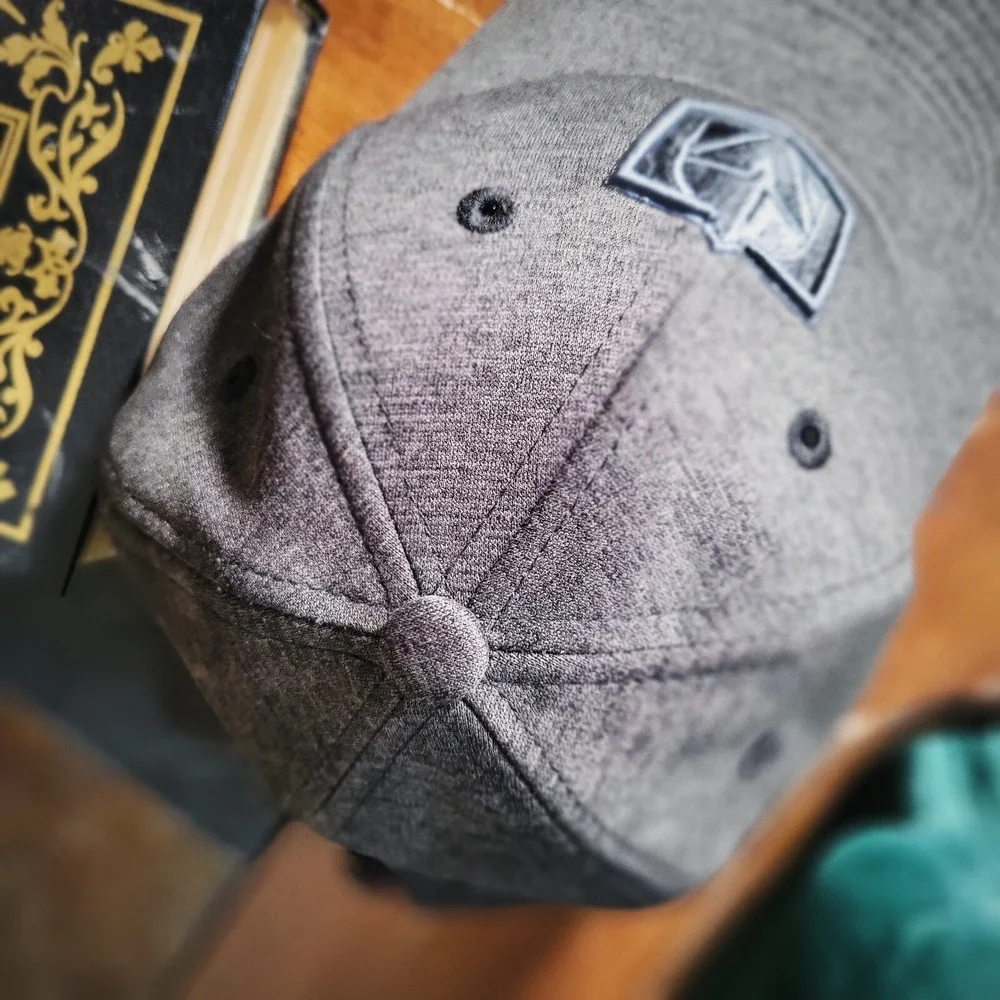 Vegas Golden Knights New Era 9TWENTY Womens Hat Heather Charcoal Gray Adjustable